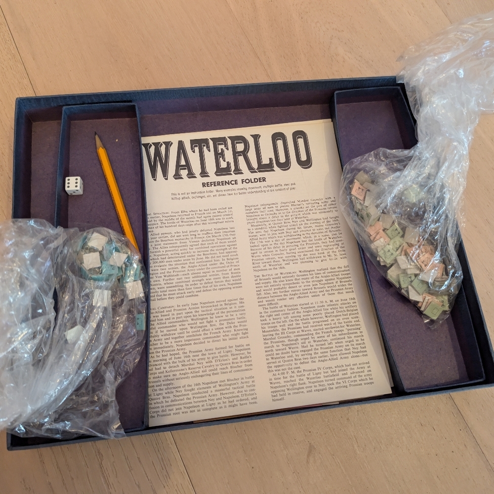 Waterloo Board Game Set - Picture 3 of 4